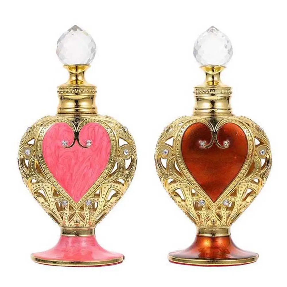 Middle Eastern Style Perfume Bottle Vintage Essential Oil Bottle Aromatherapy Fragrance Bottle Refillable Bottles for Travel transparent acrylic storage rack display for cup perfume aromatherapy cosmetics ornaments free style display rack