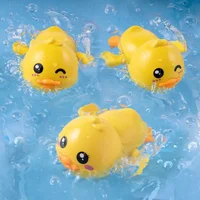 1/2Pcs Baby Bath Toys Swimming duck Bathing Cute Swimming Toy Toddler Pool Beach Classic Toy For Kids Water Playing for Gift 2
