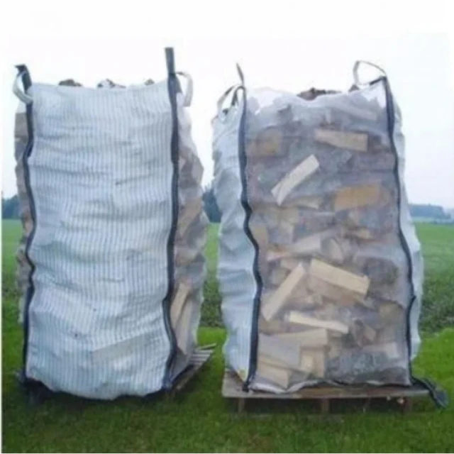 Sacchetti di polipropilene tessuto PP bianco di alta qualità sacchi per il  confezionamento di legna da ardere carbone di legna segatura trucioli di ...