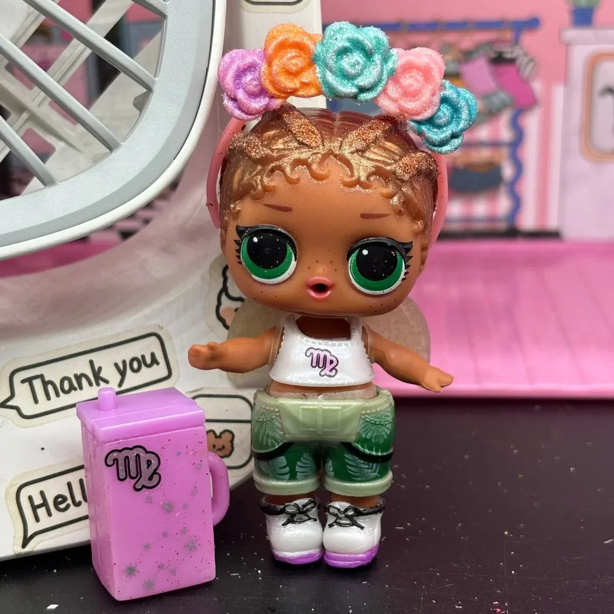 8CM LOL Doll Collectible Girl DIY Toy Doll Set Includes Doll Clothes, Shoes and Accessories Children's Birthday Gift