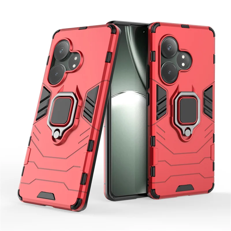 Magnetische Schutzhülle für Realme GT 6 6T Neo 3 3T GT 2 Pro Note 50 mit Ringständerhalterung Shell Fundas Coque_voghion.com