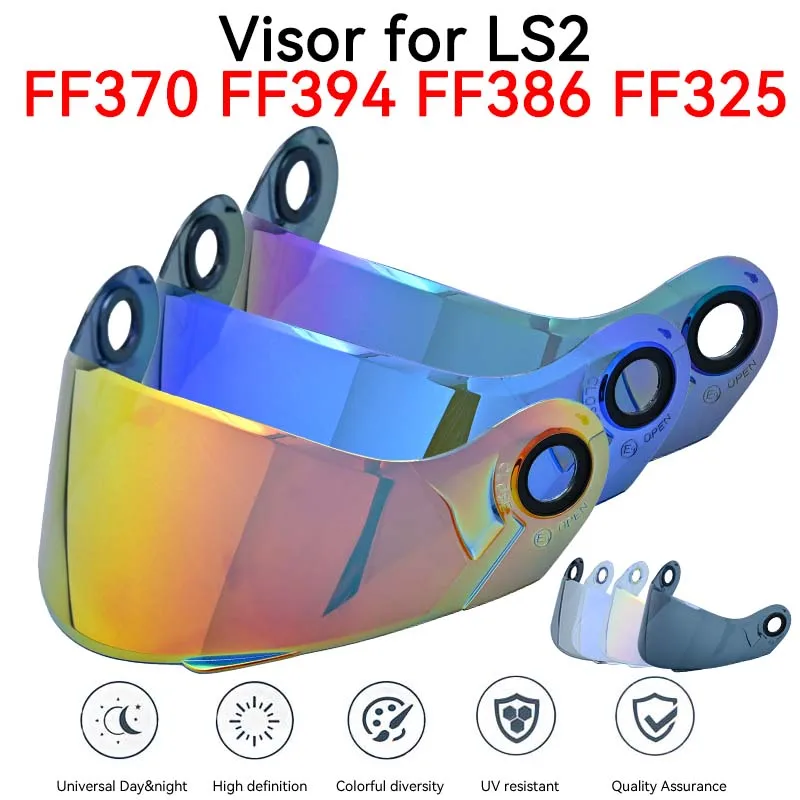 Motorcycle Helmet Visor Lens, Flip Up Helmet Anti-Fog Visor Suitable Fit Compatible With L-S-2