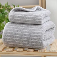 Quick-Drying Towel Coral Fleece Towels Bath Towels Thickened Absorbent for Swimming Pool Sports Fitness Gift Towels 1