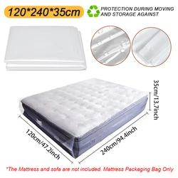 Durable Waterproof Dustproof Mattress Protector and Storage Cover - 1PCS (120x240x35cm)