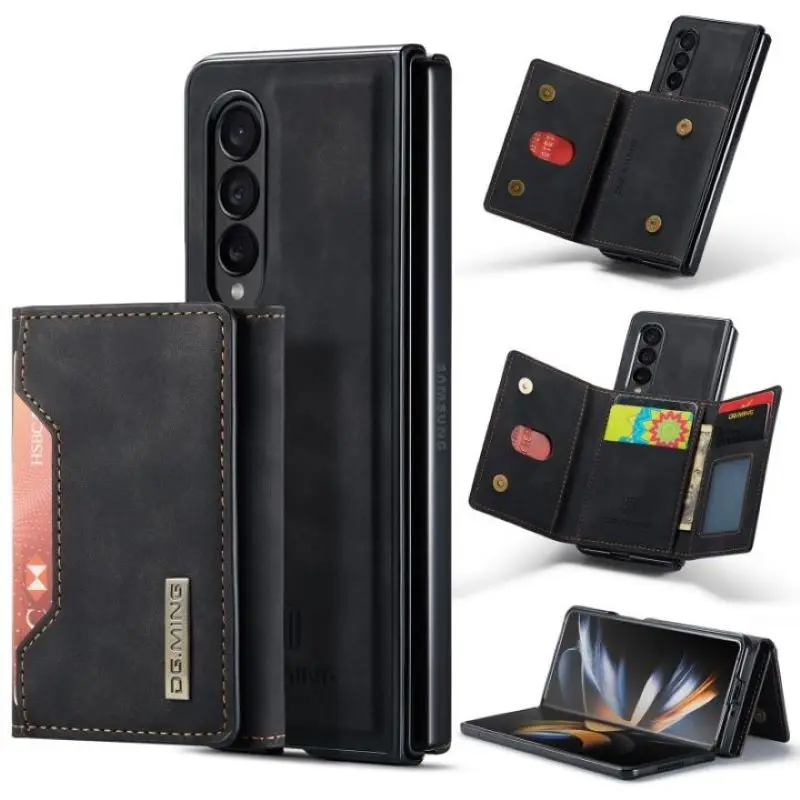 

Магнитный съемный кожаный чехол DG.MING для Samsung Galaxy Z Flod3 Flod 3 Galaxy Z Flod4, чехол для телефона
