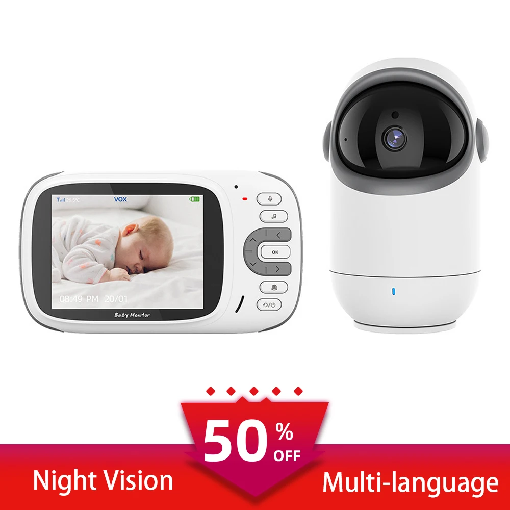 3.2’’ Baby monitor baby camera for kids baby camera monitor security-protection for mother kids Newborn supplies night vision