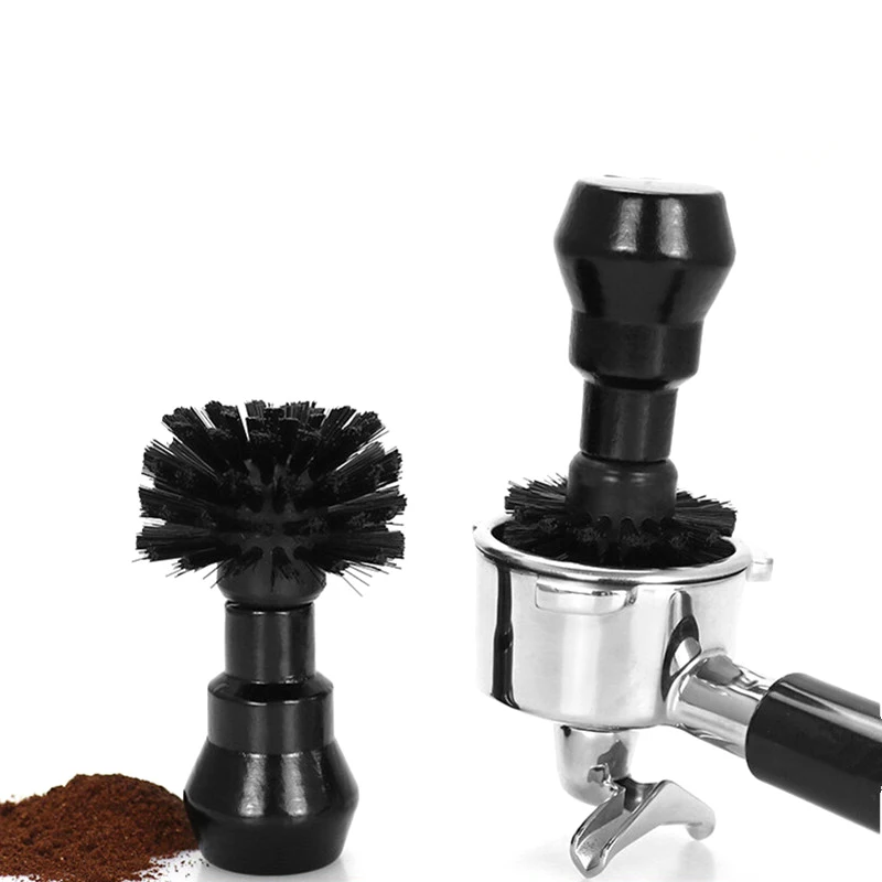 فرشاة تنظيف القهوة الخشبية 51/54/58 مم - أداة إزال...