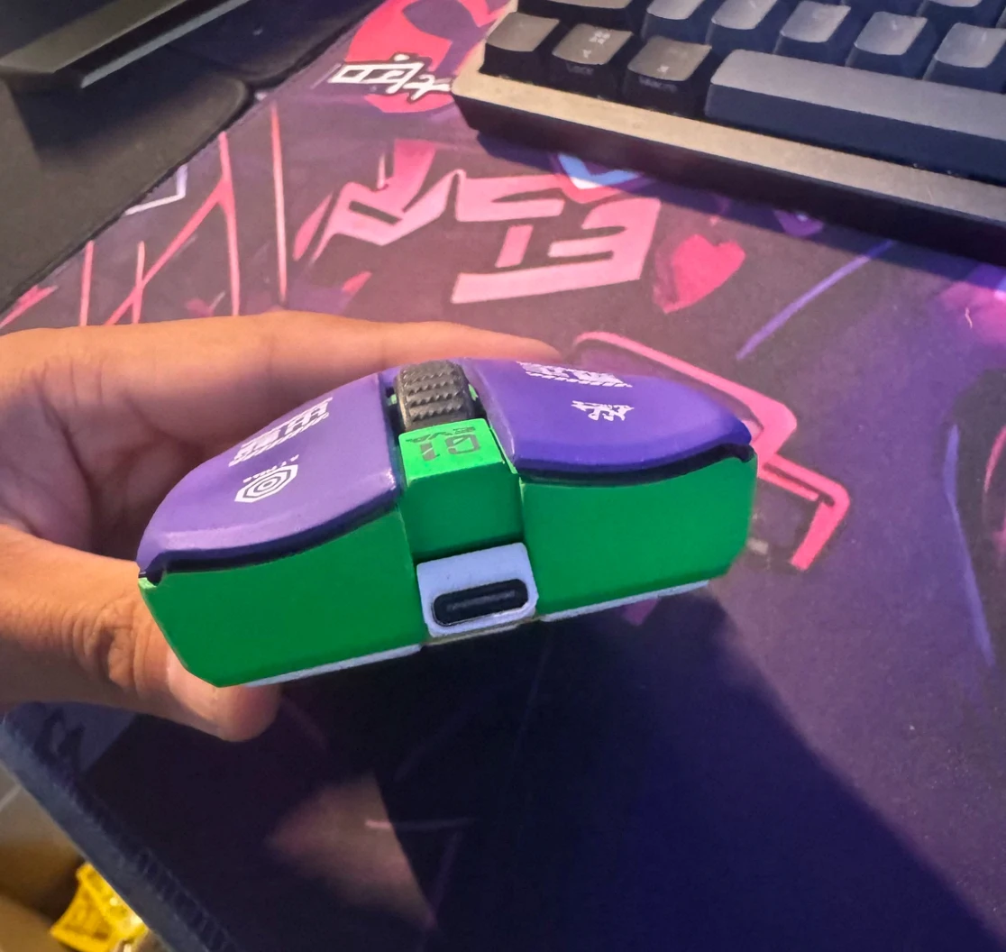 Razer DeathAdder v2 Pro 무선 게이밍 마우스 및 Basilisk 및 Razer Viper Ultimate용 USB-C 어댑터에 마이크로 USB 충전 케이블 연결