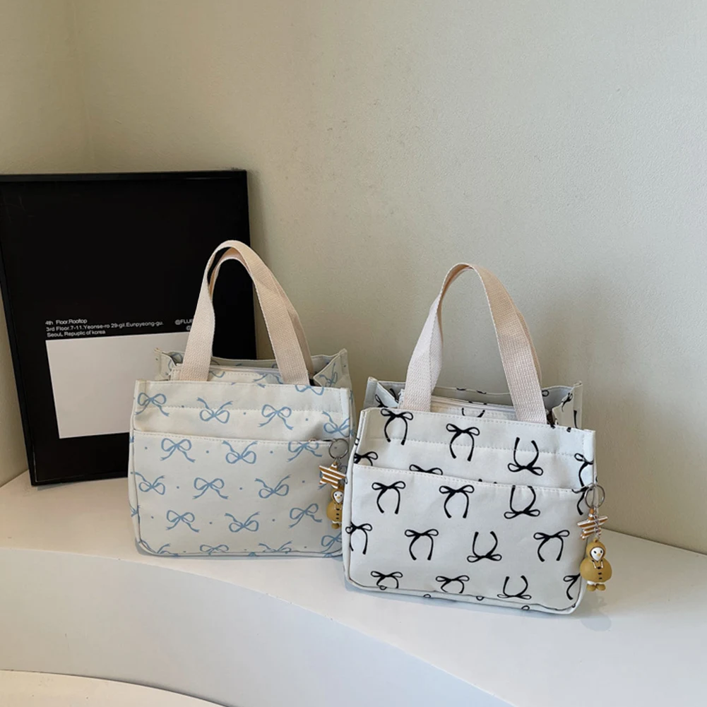 Canvas Lunch Bag for Women Work Picnic Travel