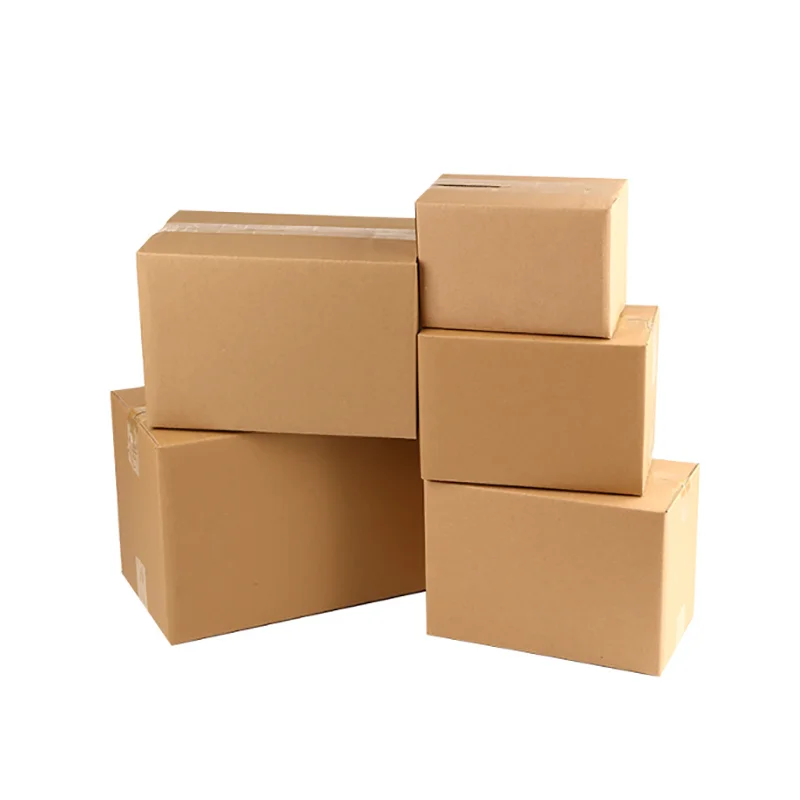 

10pcs/lot Brown Corrugated Paper Box Office Supplies Carton Gift Packing Box Postal Express Shipping Package Box