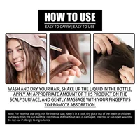 Huile essentielle de croissance des cheveux au collagène B7, vitamine, prévient la perte de cheveux et nourrit avec des huiles essentielles, ensemble de traitement du cuir chevelu pour hommes et femmes 6