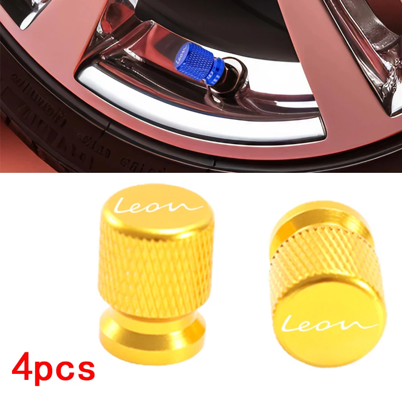 Universal Car Wheel Tire Valve Caps - Airdust Waterproof Tyre Stem Covers