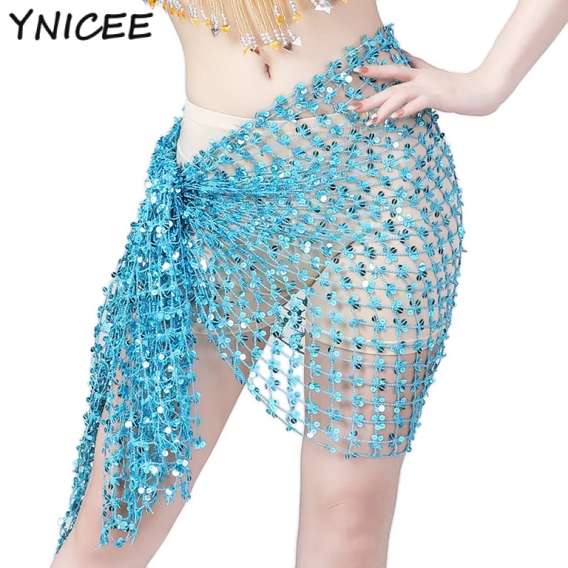 

Women Belly Dance Hip Scarf Sequins Hand-Made Indian Dance Costumes Accessories Clothes Bellydance Dancing Hipskirt Belts