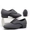 Latin Dance Shoes Soft Modern Dancing Shoes For Men Ballroom Dancing Social Dance Shoes Sneakers Square Canvas Shoes 1