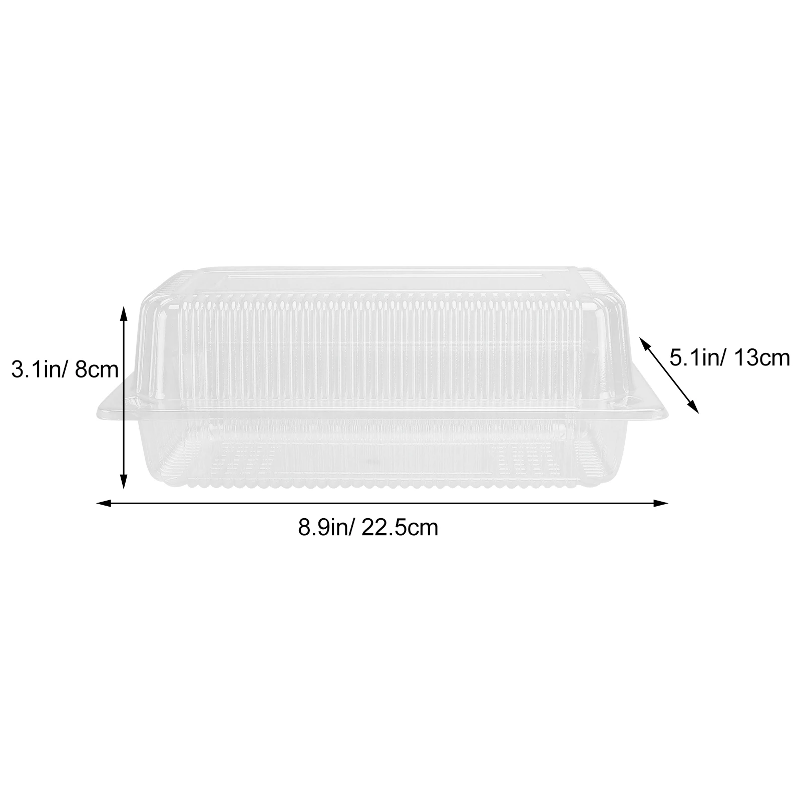 25pcs Bakery Box For Transparent Fruit Carry Out Box Disposable Salad Meal Mini Cake Boxs Food Storage Dessert Pastry Take