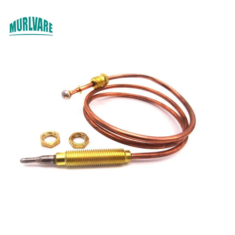 3pcs Outdoor Heater Gas Grill Accessories Flameout Protection Universal Thread 600mm Thermocouple