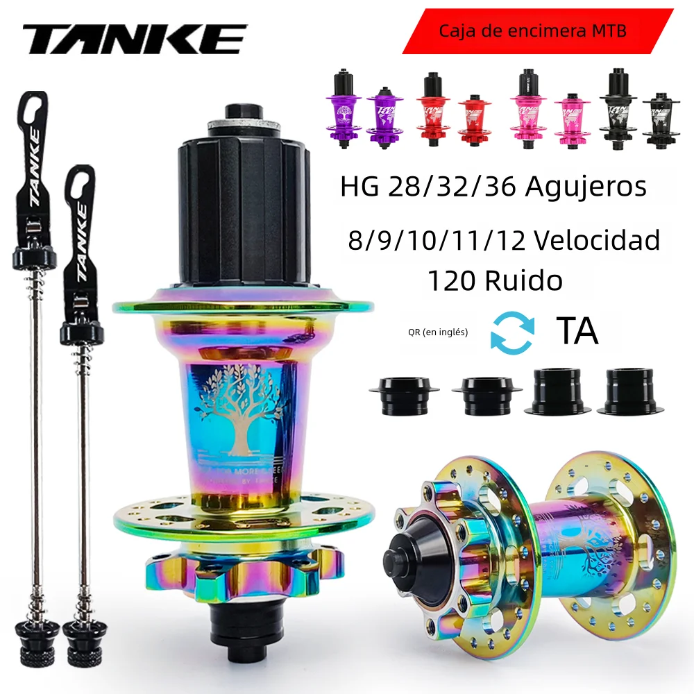 Juego De Bujes De Bicicleta De Montaña Ultraligeros Negro | Meses Sin