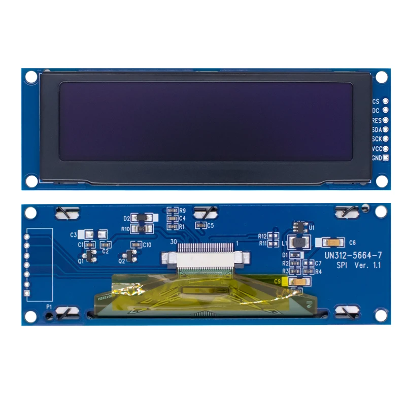 High-Resolution 3.12 OLED Graphic Display with SSD1322 Controller