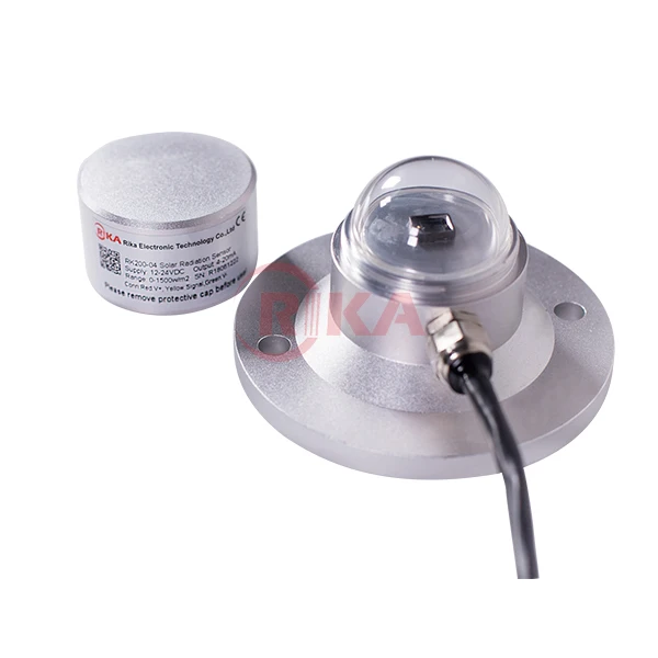 

RIKA RK200-04 Silicon Cell RS485 Modbus Sun Tracking Pyranometer Solar PV Radiation Irradiance Sensor Transmitter Meter