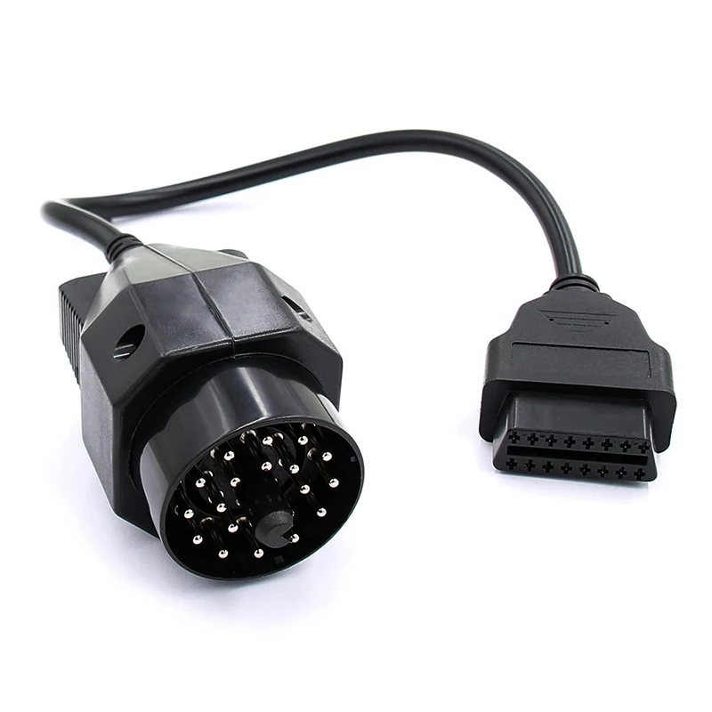 OBD Adapter for BMW 20pin to OBD2 16PIN Female Connector e36 e39 X5 Z3 obd2 car Extension cable for BMW 20 pin INPA autocom
