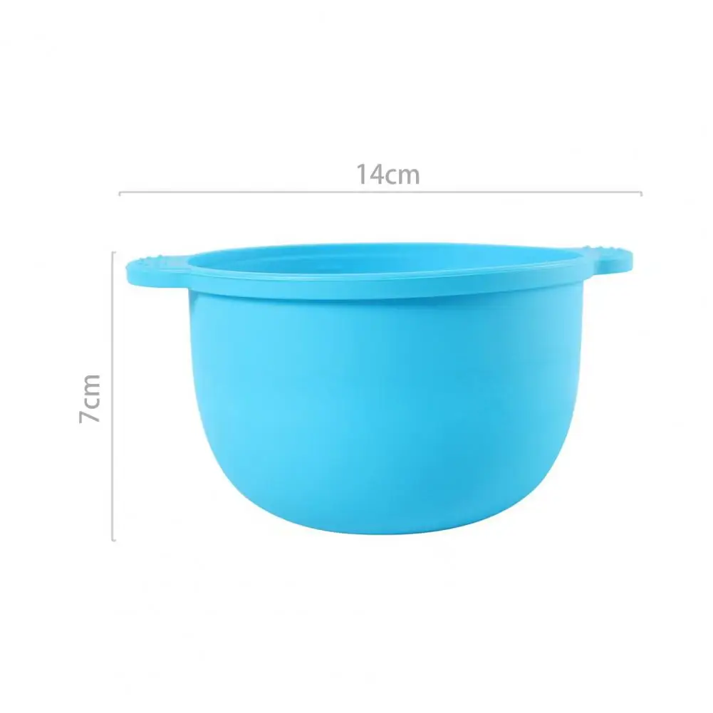 Silicone Wax Warmer Liner with Handle Non-stick Wax Pot Bowl Hair Removal Melt Heater Heating Machine Container Replacement