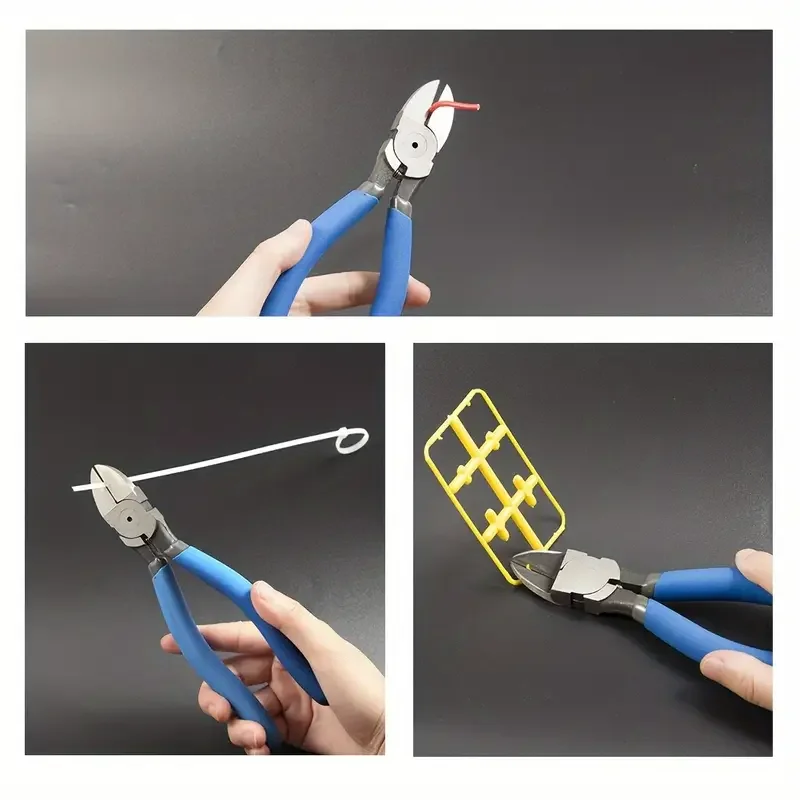 Electrical Cable Snips Cutting Nippers Wire Cutter Pliers -High Quality 4inch Nippers Wire Cutter for Electronic Industry Repair 5
