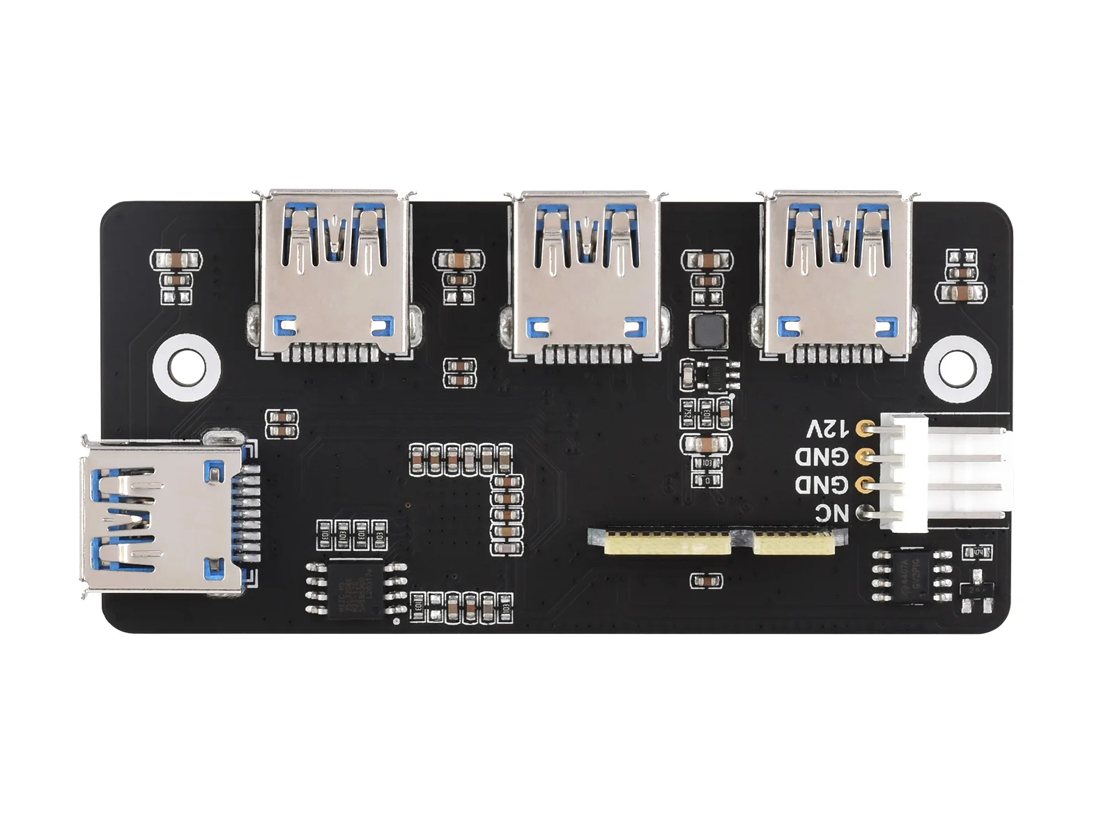 Waveshare Pcie A Usb 3.2 Gen1 Adattatore 4X Hs Usb Per Modulo Di Calcolo Raspberry Pi 4, Vl805 Integrato