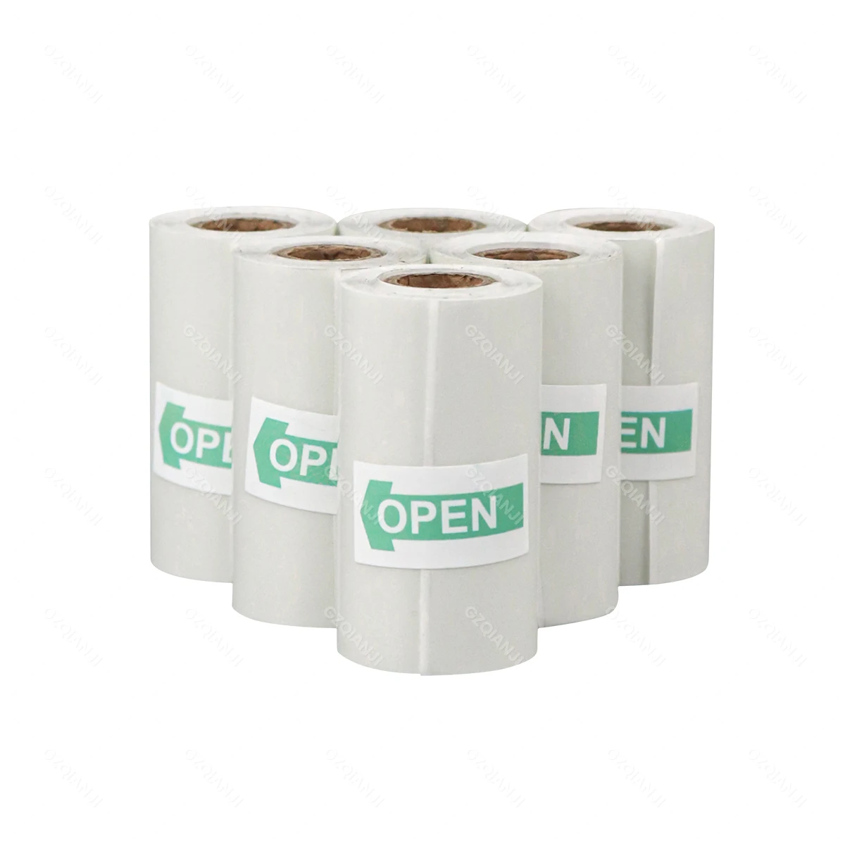 Universal 57x30mm Thermal Paper for Mini 58mm 2inch Inkless Wireless Bluetooth Thermal Printer Receipt Photo Transparent Sticker