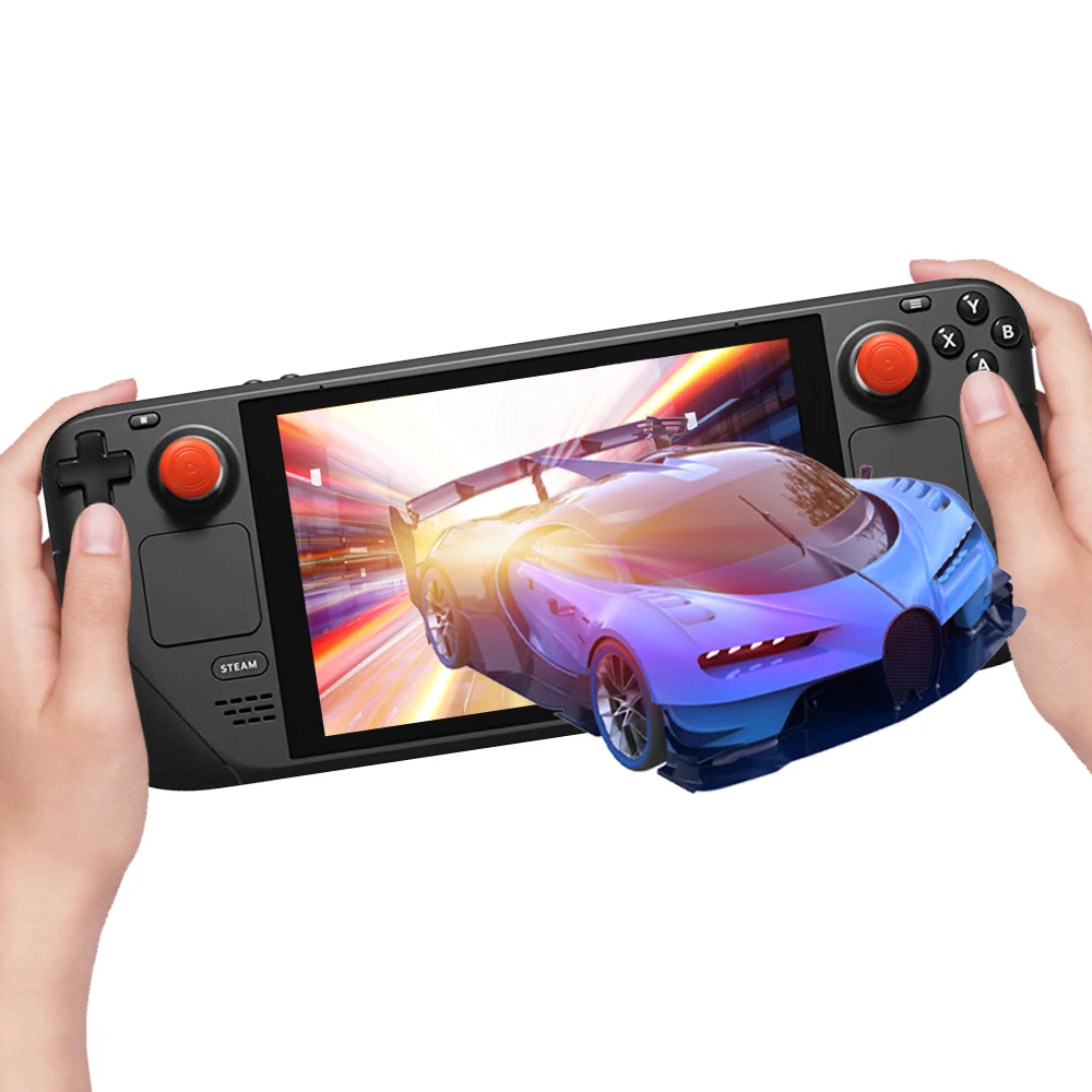 Gamepad Thumbstick Caps Case Soft Silicone Joystick Thumb Stick Grip Gel Guard Cap For Valve Steam Deck Steamdeck