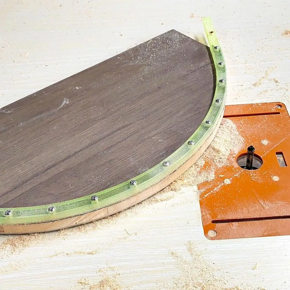 Adjustable Woodworking Profiling Strip Flexible Router Guide Woodworking Tool Profiling Strip 2/1M Complex Shape Contour