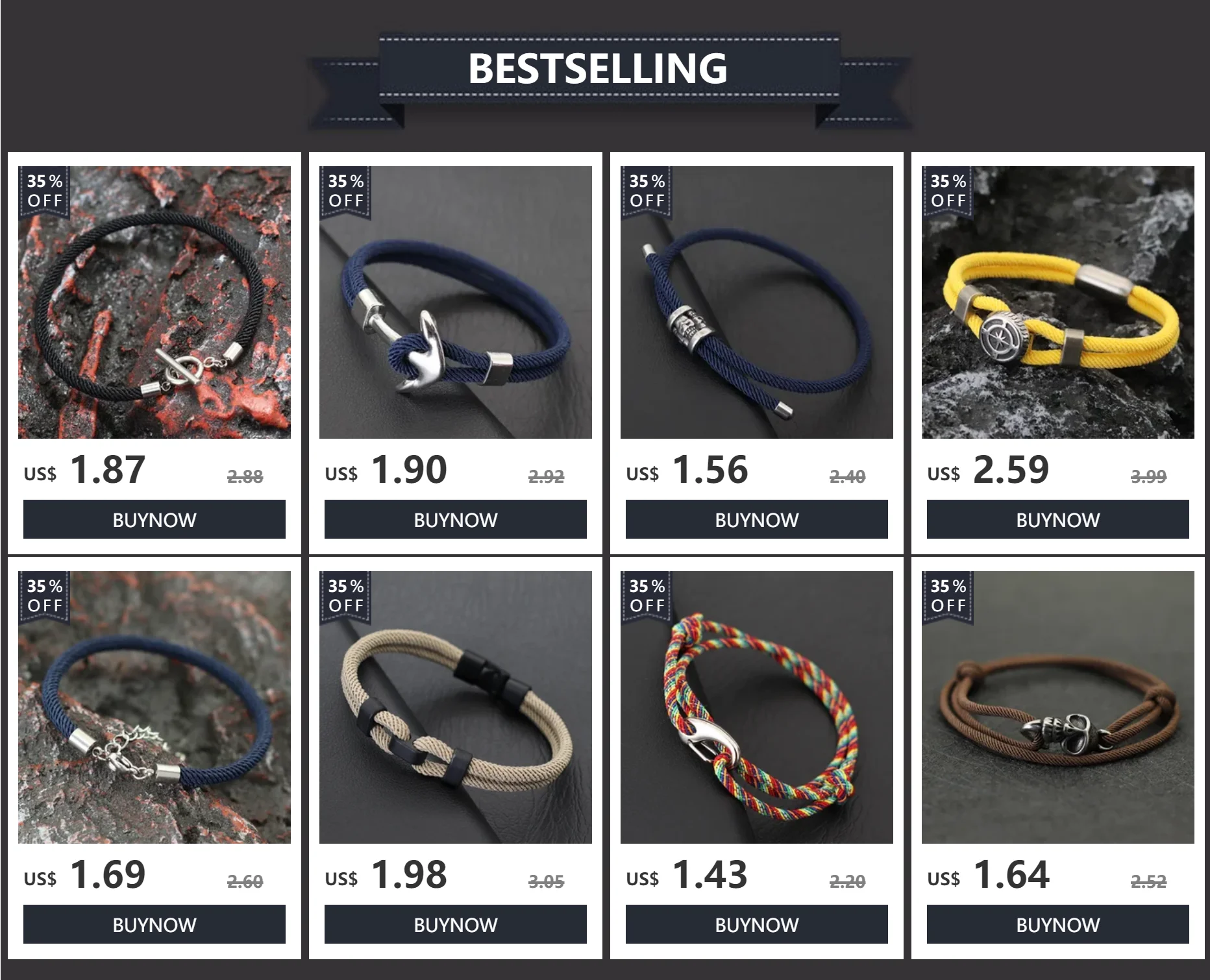 Noter Stilvolles Herren-Lederarmband, aus ausgewählten hochwertigen, hautfreundlichen Materialien, keine Allergien, keine Verformungen, 7 Farben erhältlich – Detail 1