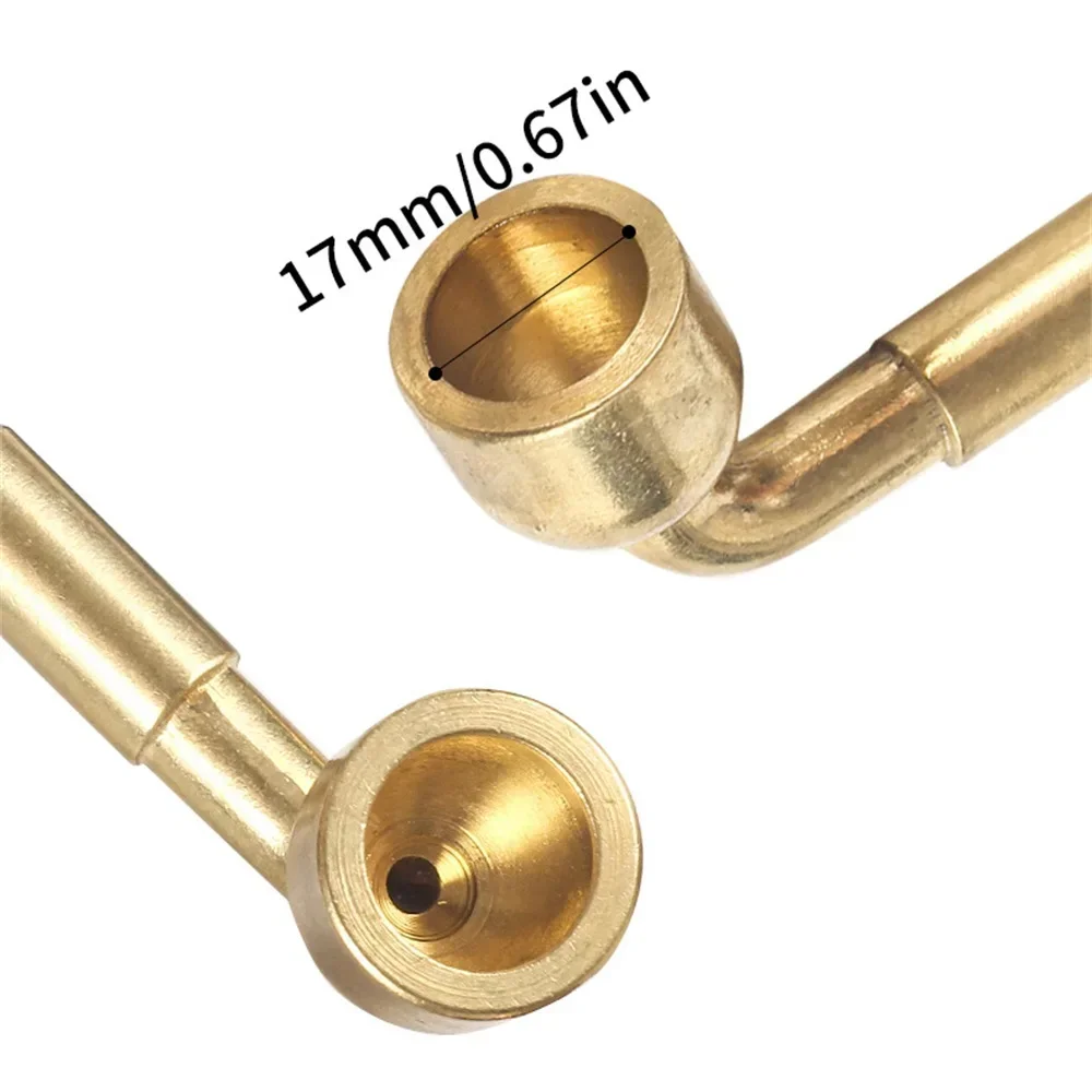 Chinese Style Brass Vintage Welding Pipe Traditional Men's Long Welding Smoking Pipe Dry Smoking Rod Welding Pipe Bag Smoking 2