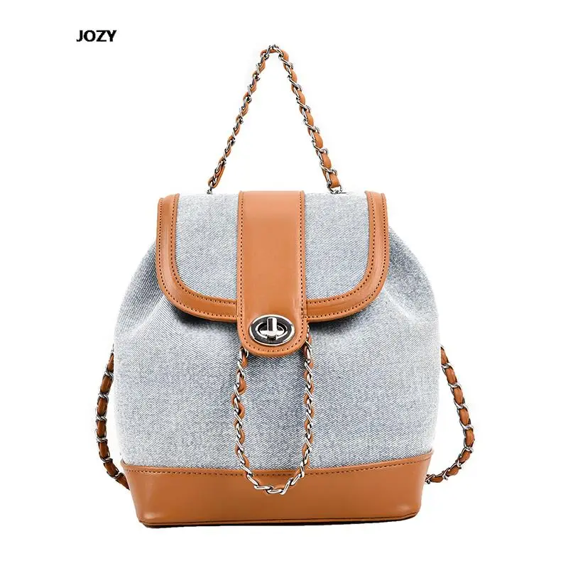 Free shipping Luxury Brand Designer Bag Classic Canvas Real Leather Women  Mini Spring Backpack - AliExpress