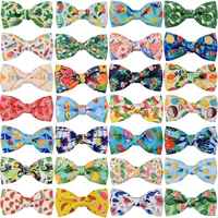50/100pcs Summer Fruit Dog Collar Remove Dog Bowtie Collar Accessories For Dogs Pets Bow Ties Collar For Small-Large Dogs 2