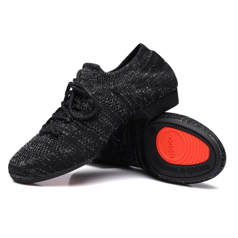 Soft Mesh Low Heel Shoes for Women and Girls, Ballroom Tennis, Latin Training, Ballet, Jazz, Teacher, Dance 6