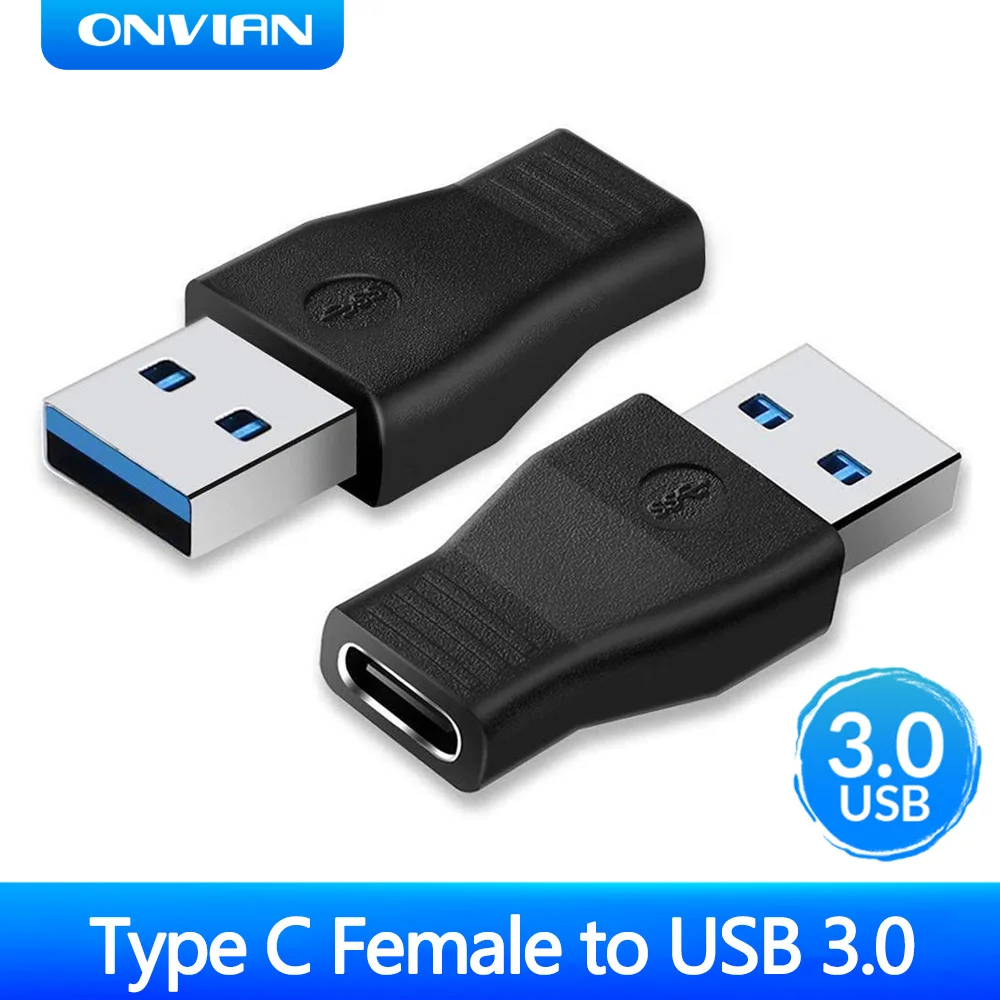 Переходник onbian USB C на 3 0 OTG 2 упаковки 3.1 Type мама A папа конвертер Поддержка