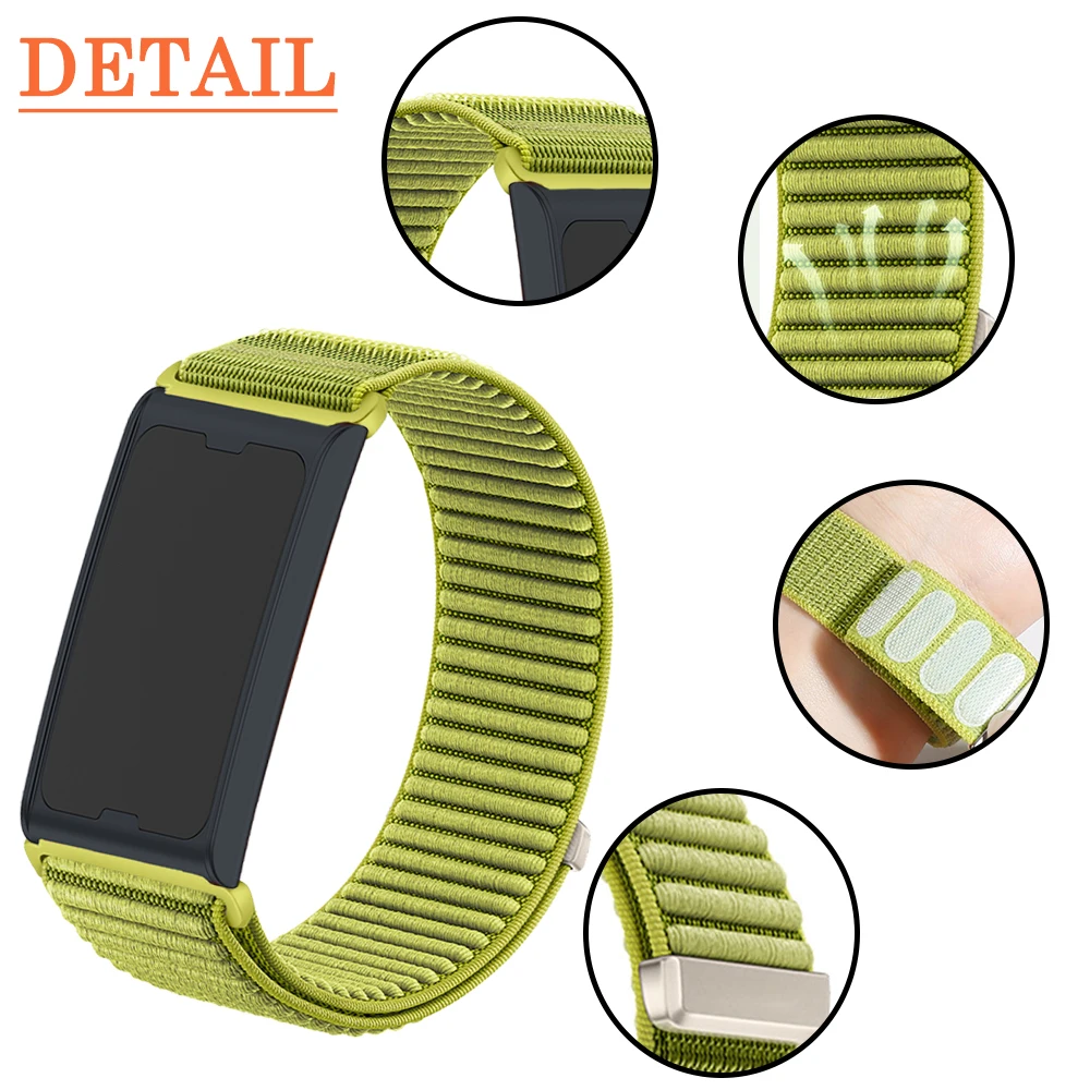 Nylon Braid Strap - Durable 22mm Sport Wrist Band, Universal Fit