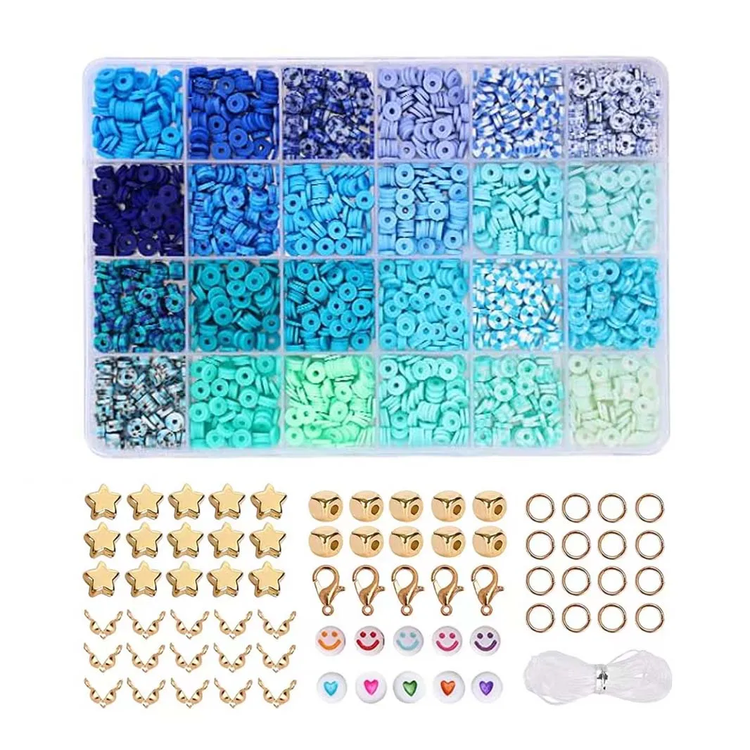 Kit Per Braccialetti Con Perline Di Argilla – 2 Imbuti E 2 Aghi Curvi Da 23 Cm In Acciaio, Diametro 0,9 Mm, Per Infilare Perline Fino A 6 Mm