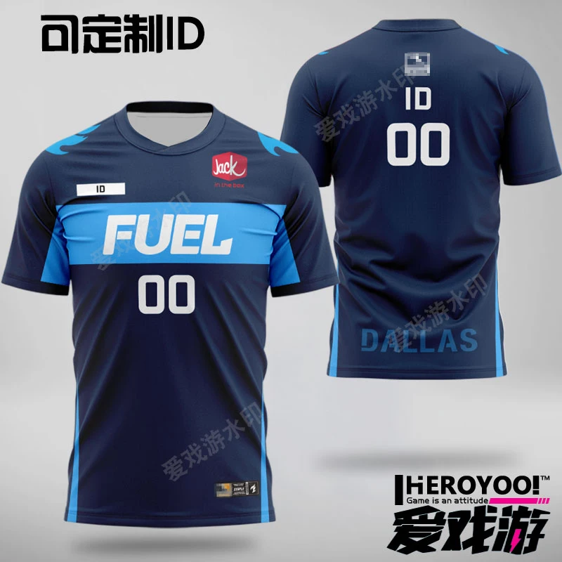 Custom Dallas Fuel. Toronto Defenders. Team Uniform Short