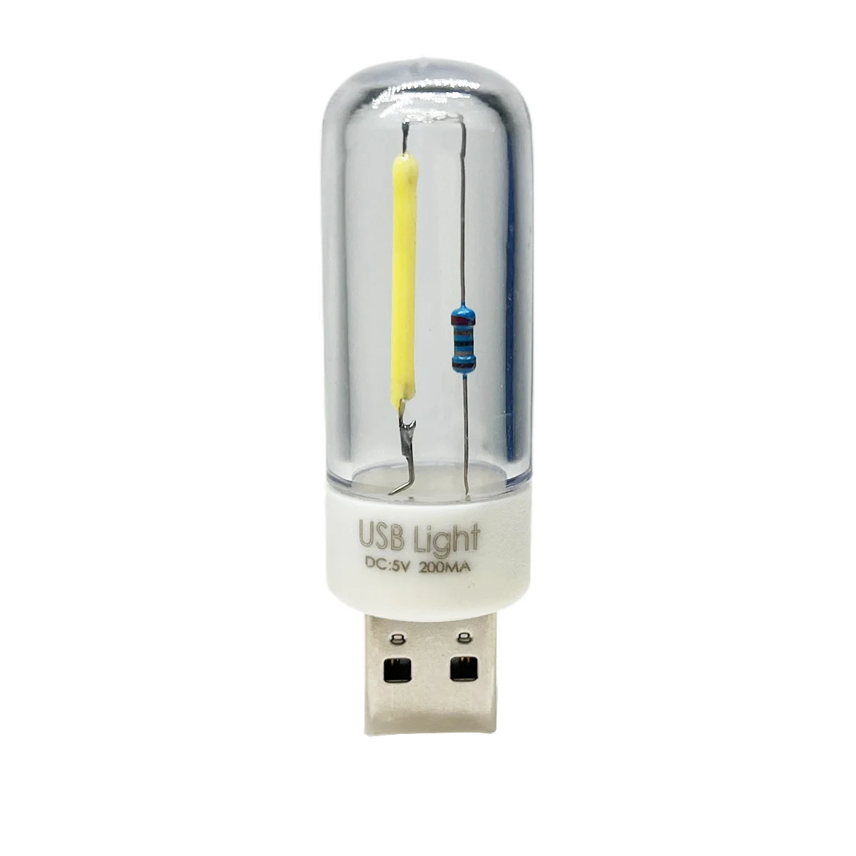 휴대용 LED 캠핑 램프 필라멘트 야간 조명, USB 램프 충전, 보물 노트북 모바일 전원 전구, 5V