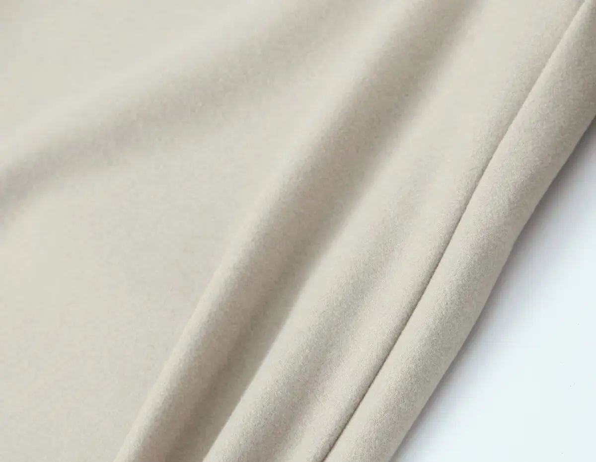 HH Damen Mode Vielseitiges Set: Stehkragen-Pullover mit Reißverschluss + Hochgeschnittene Hose mit Langen Ärmeln, Elastischem Bund und Kordelzug – Detail 15