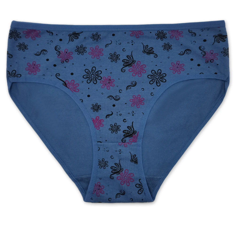 Women's Cotton Briefs 6 Pack Mid Rise Panties Image 6