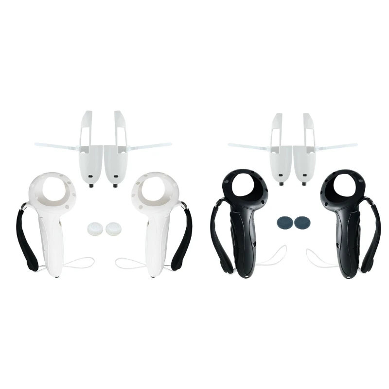 

Controller Grips Silicone Cover Protector with Strap for MetaQuest 3 Dropship