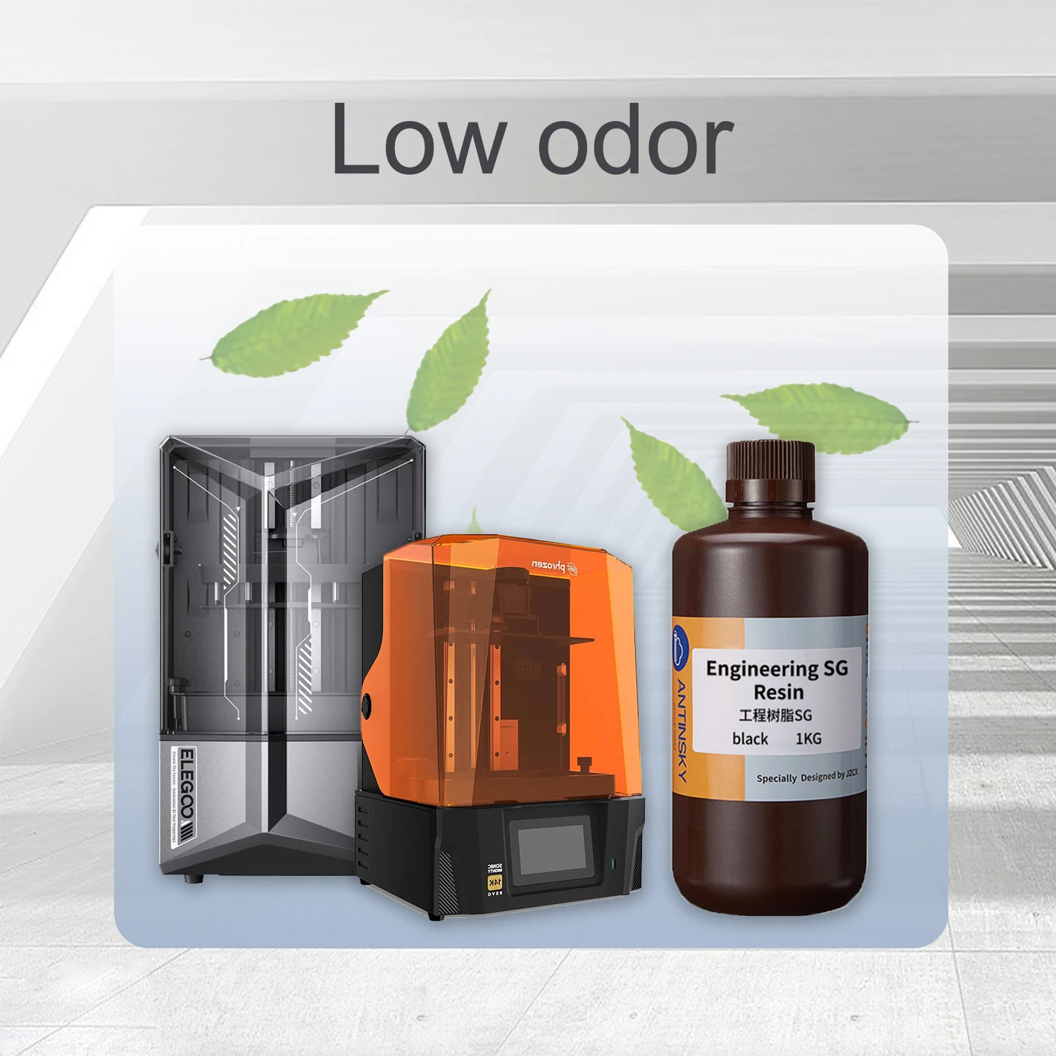 안틴스키 엔지니어링 SG 레진 DLP LCD 레진 3D 프린터용 405nm 1kg 고정밀 저수축