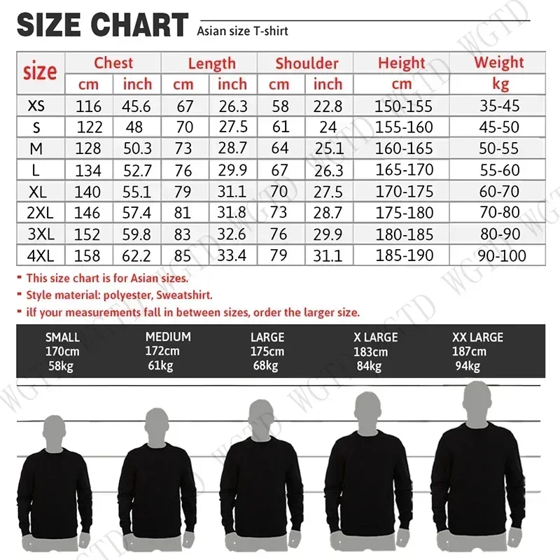 Funny I'm The Crazy Uncle Print Sweatshirts for Men Round Neck Hoodies Sweatshirts Men Fashion Casual Oversized Sportwear Tops