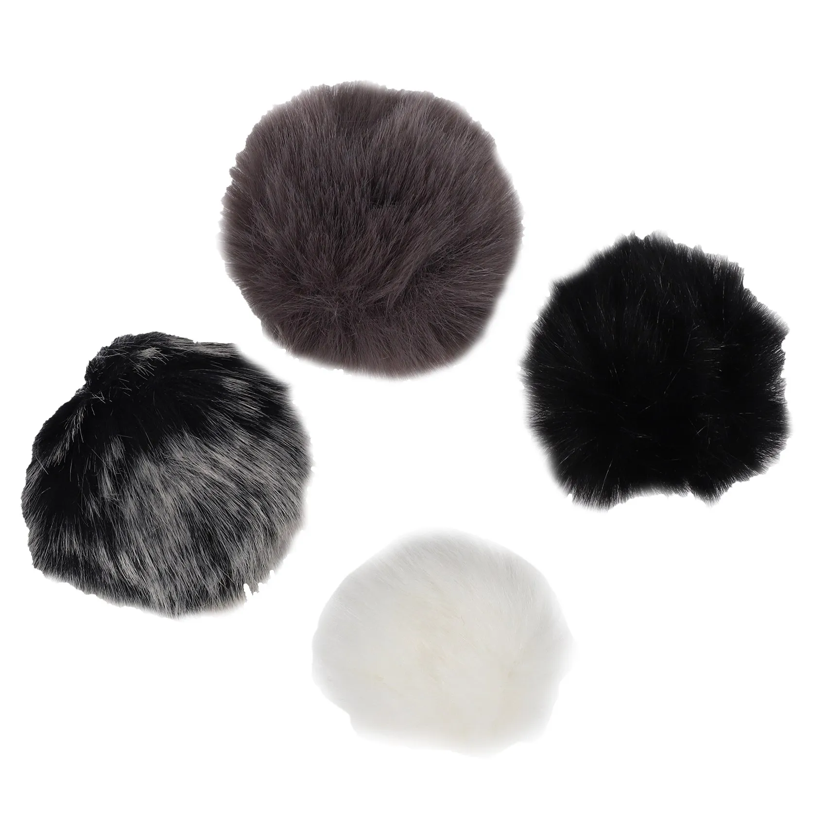 

Universal Lavalier Microphone Furry Windscreen Fur Windshield Wind Muff Soft for Sony Rode Boya Lapel Lavalier Mic