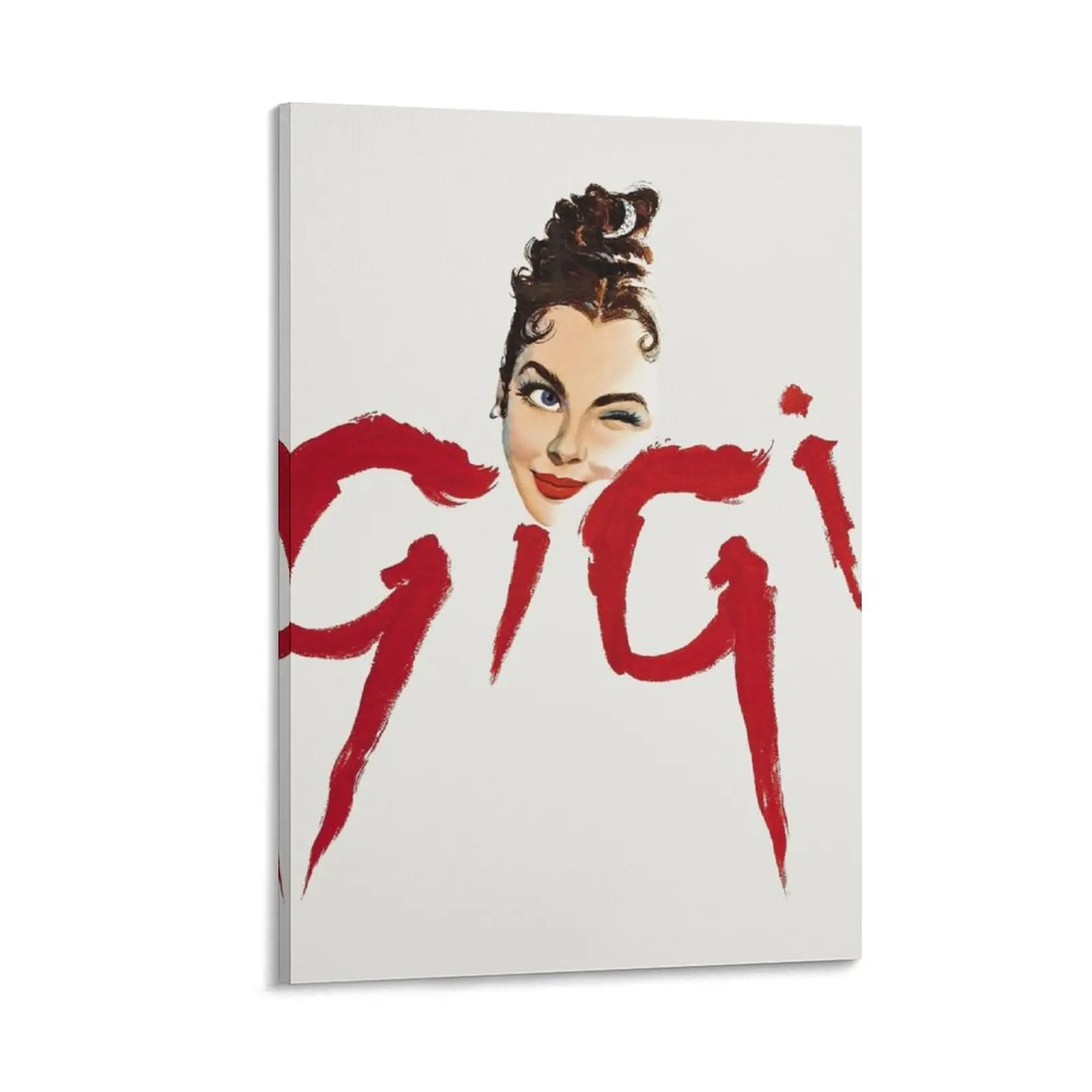 

Gigi Movie Poster Canvas Painting wall decoration wall decor Luxury living room decoration