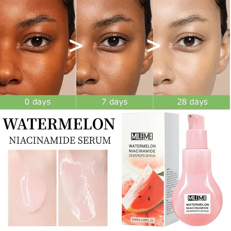 Watermelon Nicotinamide Bulb Essence Glow Recipe Cosmetics Moisturizing Lotion Essence Whitening And Brightening Skin Makeup facial essence niacinamide serum