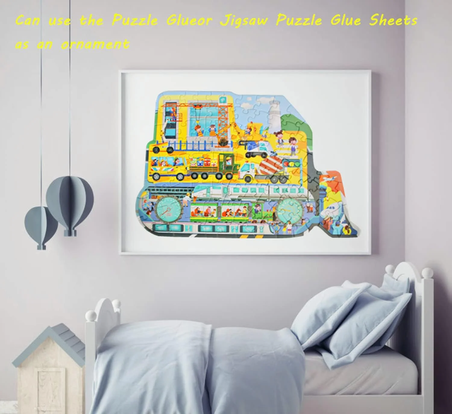 Puzzles for Kids Ages 4-10 100 Piece Puzzles for Kids Bulldozer Construction Vehicles Shaped Jigsaw Puzzle Christmas Birthday Gift