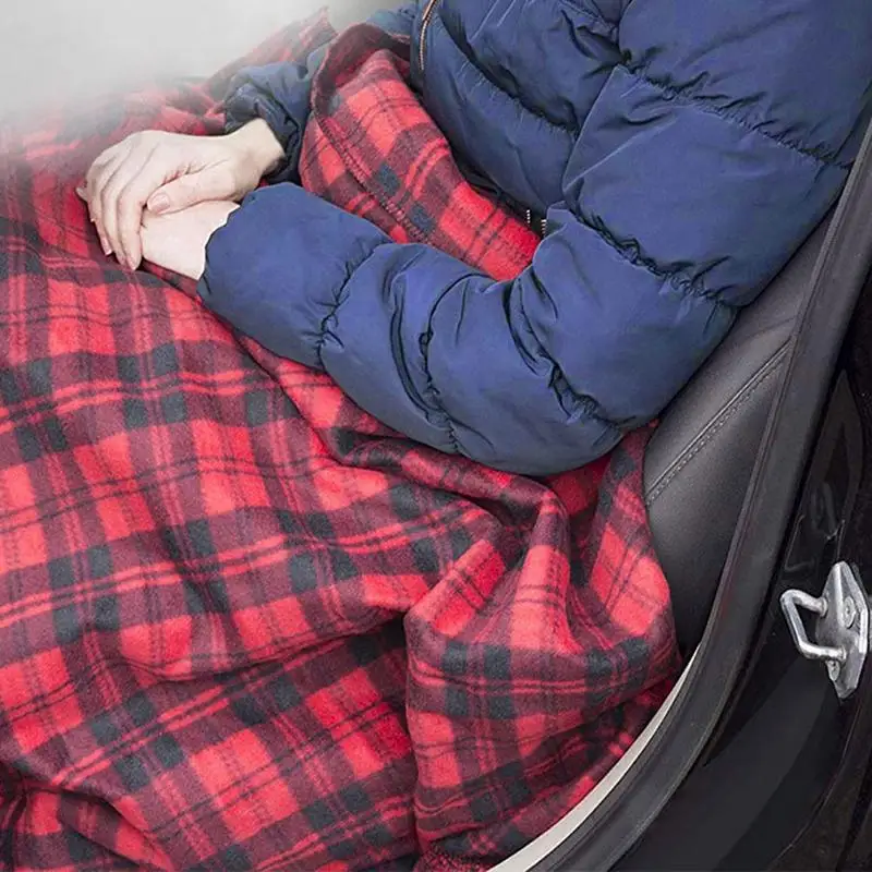 145x110cm Car Heating Blanket Energy Saving Warm 12V Car Autumn And Winter Electric Blanket With 3 Levels Position Control